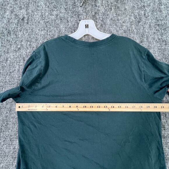 Nike‎ Mens Graphic Tee Beaverton OR Moving Company Shirt M Green Relaxed Fit - Picture 6 of 8